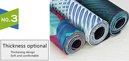 Jingchen&Sheng World of Warcraft-Mouse Pad Game Mouse Pad Extra-Large Thickening Lock Edge Durable Smooth Computer Laptop Pad (900 * 400 * 3MM/35.5 * 15.7 * 0.12inch, 111)