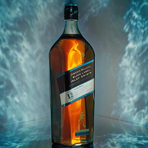 Johnnie Walker - Black Label Islay Origin, Blended Scotch Whisky, Edición Limitada - 1000 ml
