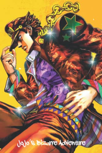 JoJo’s Bizarre Adventure Notebook: Jotaro Notebook 108 pages | "6 x 9" | Collage Lined Pages | Journal | Diary | For Students, Teens, and Kids | For School, College, University, and Home,