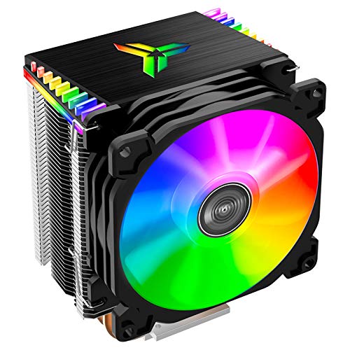 Jonsbo - CR-1400 ARGB 92mm Ventilador de CPU RGB para PC para CPU Intel y AMD Enfriamiento Procesadores eficientes, alto potencial de enfriamiento y diseño elegante