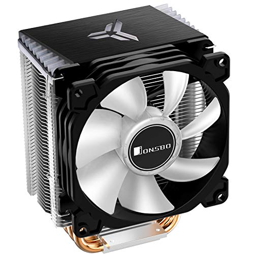 Jonsbo - CR-1400 ARGB 92mm Ventilador de CPU RGB para PC para CPU Intel y AMD Enfriamiento Procesadores eficientes, alto potencial de enfriamiento y diseño elegante