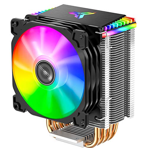 Jonsbo - CR-1400 ARGB 92mm Ventilador de CPU RGB para PC para CPU Intel y AMD Enfriamiento Procesadores eficientes, alto potencial de enfriamiento y diseño elegante