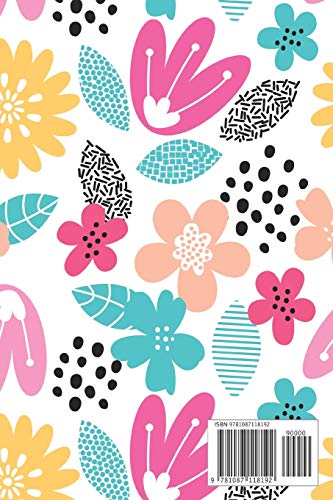 Journal | One Line a Day: A 5-Year Memory Book | 5-Year Journal | 5-Year Diary | Floral Notebook for Keepsake Memories and Journaling | Bright Floral Pattern with Hot Pink and Peach