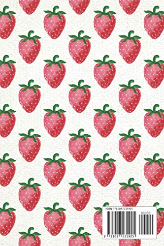 Journal | One Line a Day: A 5-Year Memory Book | 5-Year Journal | 5-Year Diary | Floral Notebook for Keepsake Memories and Journaling | Bright Strawberry Pattern