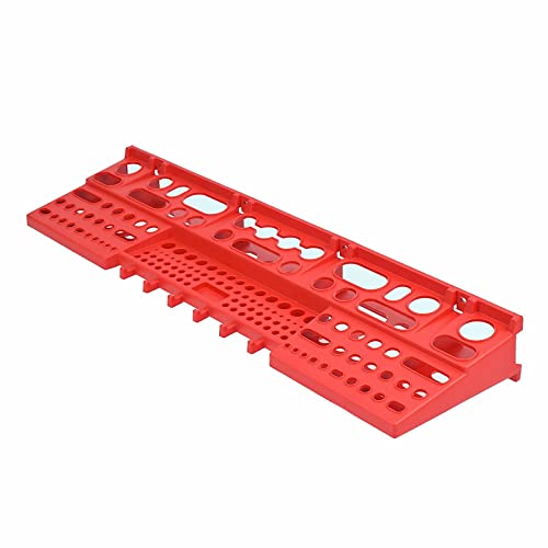Juego de 90 piezas de pared para herramientas de 1152 x 780 mm con 44 cajas apilables, estantería perforada con soportes para herramientas para taller, sistema de almacenamiento, plastico