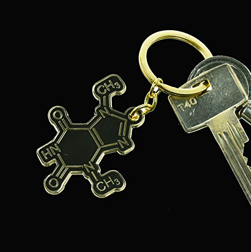 Jungle Empire Llavero con molécula de chocolate