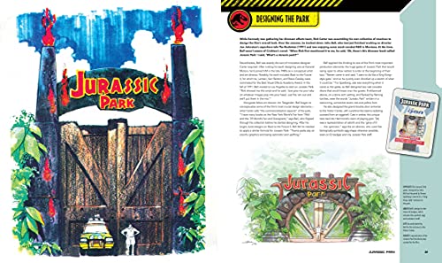 JURASSIC PARK VISUAL HISTORY HC: The Ultimate Visual History