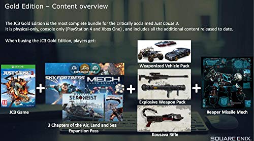 Just Cause 3 - édition gold [Importación francesa]