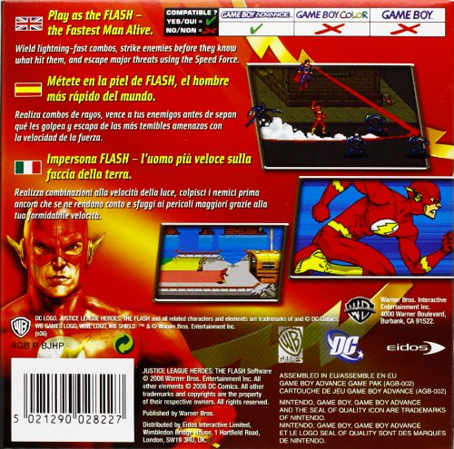Justice League Heroes: The Flash (GBA) [Importación inglesa]