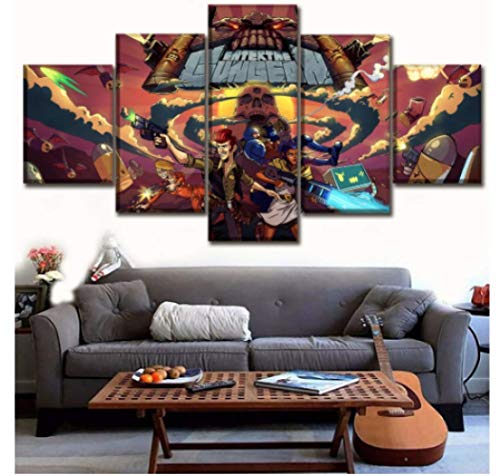 JYSHC Cuadros De Lienzo Enter The Gungeon Wall Art Poster Decoración del Hogar Kx64Yz 150X100Cm Sin Marco