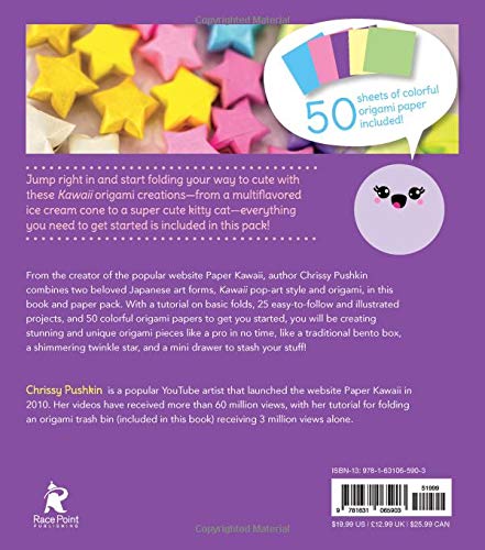 Kawaii Origami: Super Cute Origami Projects for Easy Folding Fun