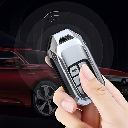 KCSAC Aeroespacial Zinc Alloy Car Key Case COVE CUBIERTA FORTS for HRV CIVIC COMENT CRV FIT Odyssey City JZZE (Color Name : Pink)