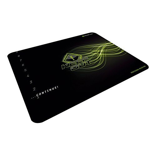 Keep Out Gaming R2 - Alfombrilla (320x270x3 mm) Color Negro y Verde