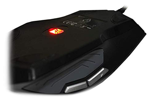 Keep Out Gaming X2 - Ratón Gaming óptico, Color Gris y Negro