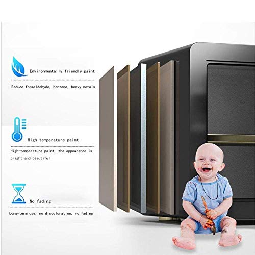 Key Box, Caja fuerte, Caja de Seguros SafeBox cajas de seguridad, llave de la caja, Cajas documentos de identidad for gabinete, los documentos A4, ordenadores portátiles, joyas Incluye 2 llaves de eme