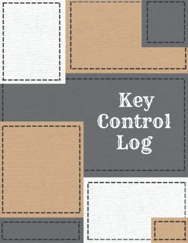 Key Control Log: For Small Business | 120 Log Sheets | Key Checkout System | Key Security