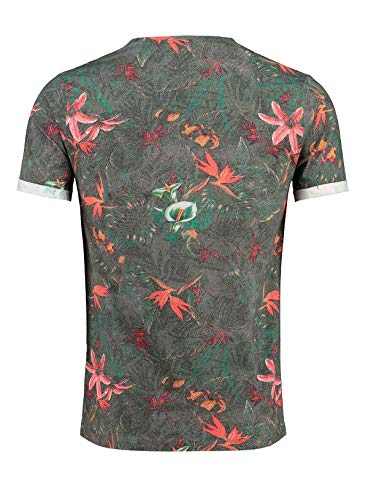 KEY LARGO Camiseta para hombre Mt Jungles, gris, XL