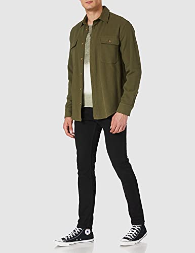 KEY LARGO Challenger Round Camiseta, Blanco, XXL para Hombre