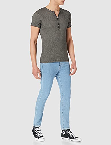 KEY LARGO MT Lemonade Camiseta, Gris Oscuro, L para Hombre