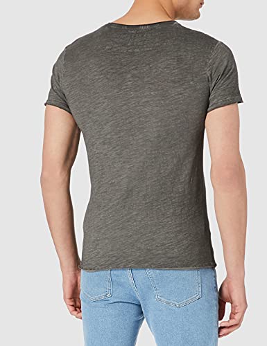 KEY LARGO MT Lemonade Camiseta, Gris Oscuro, L para Hombre