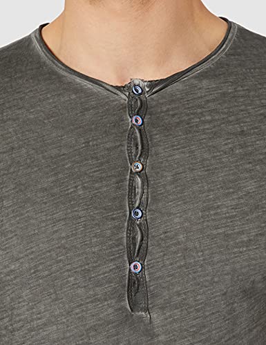 KEY LARGO MT Lemonade Camiseta, Gris Oscuro, L para Hombre