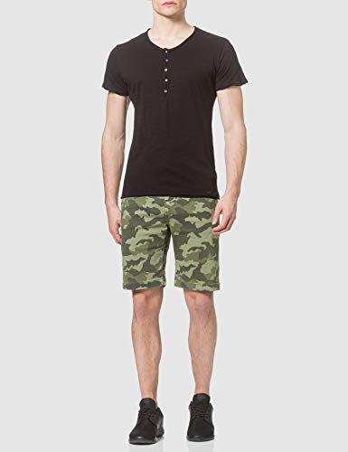 KEY LARGO MT Lemonade Camiseta, Negro (1100), M para Hombre