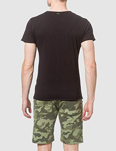 KEY LARGO MT Lemonade Camiseta, Negro (1100), M para Hombre