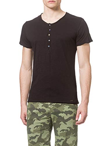 KEY LARGO MT Lemonade Camiseta, Negro (1100), M para Hombre