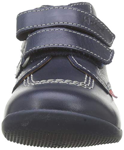 Kickers Billy VELK, Botas Slouch Niñas, Marrón (Marron Fonce Perm 92), 22 EU