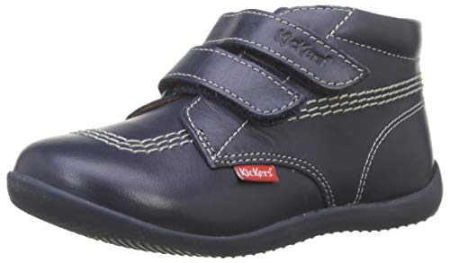 Kickers Billy VELK, Botas Slouch Niñas, Marrón (Marron Fonce Perm 92), 22 EU