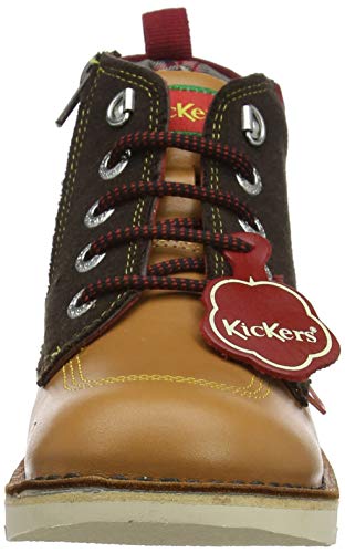 Kickers Kick Hi Winterised, Botas Clasicas Hombre, Marrón (Light Brown Brwn), 39 EU