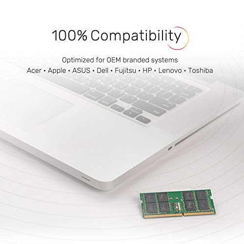 Kingston KCP3L16SD8/8 - Memoria RAM para portátil de 8 GB (1600 MHz SODIMM, DDR3L, 1.35 V, CL11, 204 Pines)