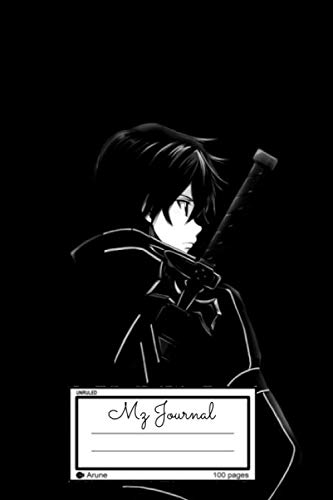 Kirigaya Kazuto : Lined Journal for teens, students, teachers, women and adults, For writing, Drawing, Goals Ideas, Diary, Composition Book: Gift Notebook/Journal (6x9in) (Englisch)