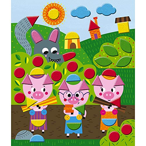 Kit creativo: pegatinas de fieltro Érase una vez ...