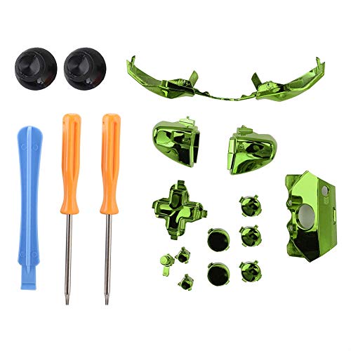 Kit Elite, X Box One Accesorios del controlador Elite, X box Accesorios para juegos, Elite Kit de accesorios con botones de ajuste, 2 x Destornillador, 1 x Llave para X Box 360 Controller.(绿色)