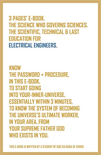 Know The Password + Procedure, in this E-Book, to start going into your-inner-universe, essentially within 3 minutes, to know the system of becoming the ... in your area, fro... (English Edition)