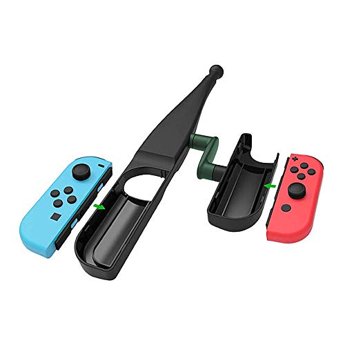 KONEE Caña de pescar Compatible con Nintendo Switch, Kit de bajo de pesca para Switch Joy Con, Switch Joy-Con Accesorios Controlador de pesca