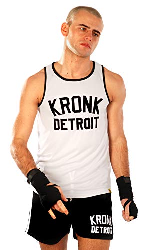 Kronk Chaleco icónico de entrenamiento con apliques de Detroit