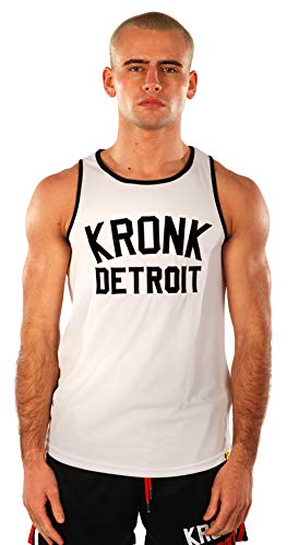 Kronk Chaleco icónico de entrenamiento con apliques de Detroit