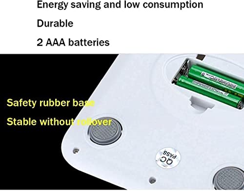 KTDT Básculas electrónicas Báscula electrónica Básculas de Cocina de Acero Inoxidable Báscula de pesaje de Alta precisión Pantalla LCD de Alta definición para Laboratorios de Cocina Farmacéutica