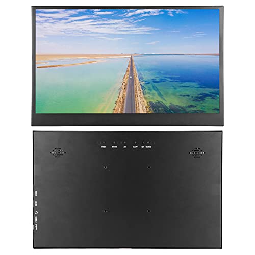 Kudoo Monitor Portátil de 14", HD Pantallas de Ordenador Baratos Monitor de Juegos con Altavoces Integrados Y HDMI, Plug and Play para Raspberry Pi Series/PS3/PS4/xbox360/IOS Mini
