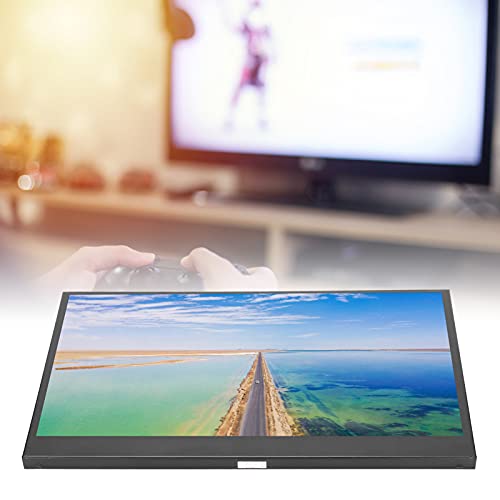 Kudoo Monitor Portátil de 14", HD Pantallas de Ordenador Baratos Monitor de Juegos con Altavoces Integrados Y HDMI, Plug and Play para Raspberry Pi Series/PS3/PS4/xbox360/IOS Mini