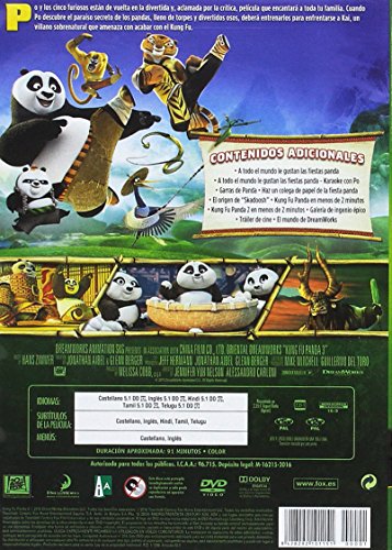 Kung Fu Panda 3 [DVD]