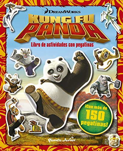 Kung Fu Panda. Libro de actividades con pegatinas: ¡Con más de 150 pegatinas! (Dreamworks. Kung Fu Panda)