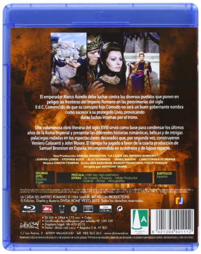 La Caída Del Imperio Romano [Blu-ray]