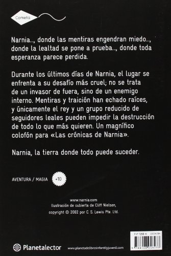 La última batalla: Las crónicas de Narnia 7 (Cometa +10)