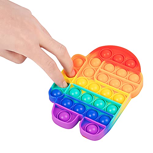 LANQKUISZ Pop Push Tie Dye Bubble Fidget Toy, Autism Special Needs Stress Reliever, Squeeze Sensory Tools to Relieve Emotional Stress for Kids Adults (3pcs Among us) SB
