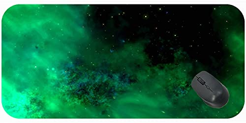 Largo XXL Mousepad, Space Universe Stars Galaxy Mouse Pad Mat