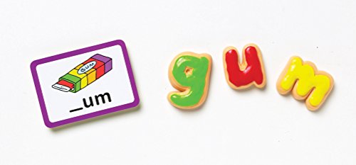Learning Resources- Galletas del Alfabeto ABC Cookies de Goodie Games, Color (LER1183)
