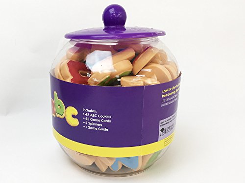 Learning Resources- Galletas del Alfabeto ABC Cookies de Goodie Games, Color (LER1183)